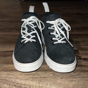 Black leather Doc Martens Sneakers